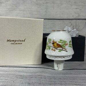 NWT Hampstead Collection Porcelain Night Light Cardinal on a Branch